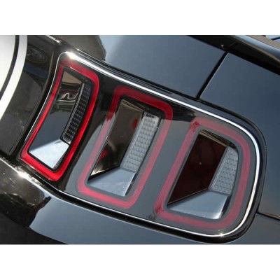 ACC Chrome vinyl Taillight trim 2010-2014 Mustang 